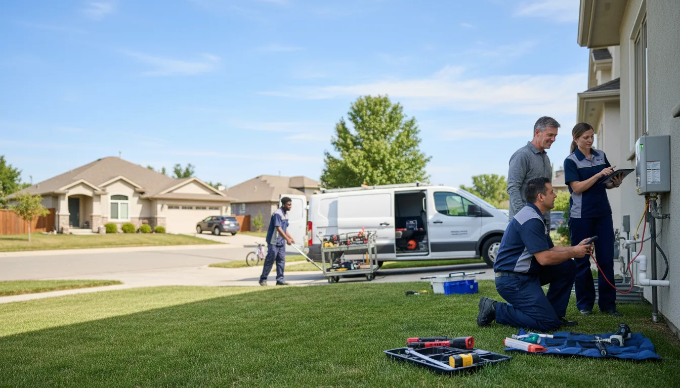Tankless water heater service in Wadsworth, OH